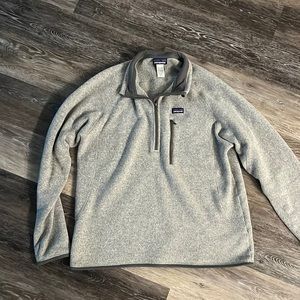 Large Patagonia Better Sweater Grey